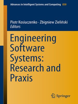 cover image of Engineering Software Systems
